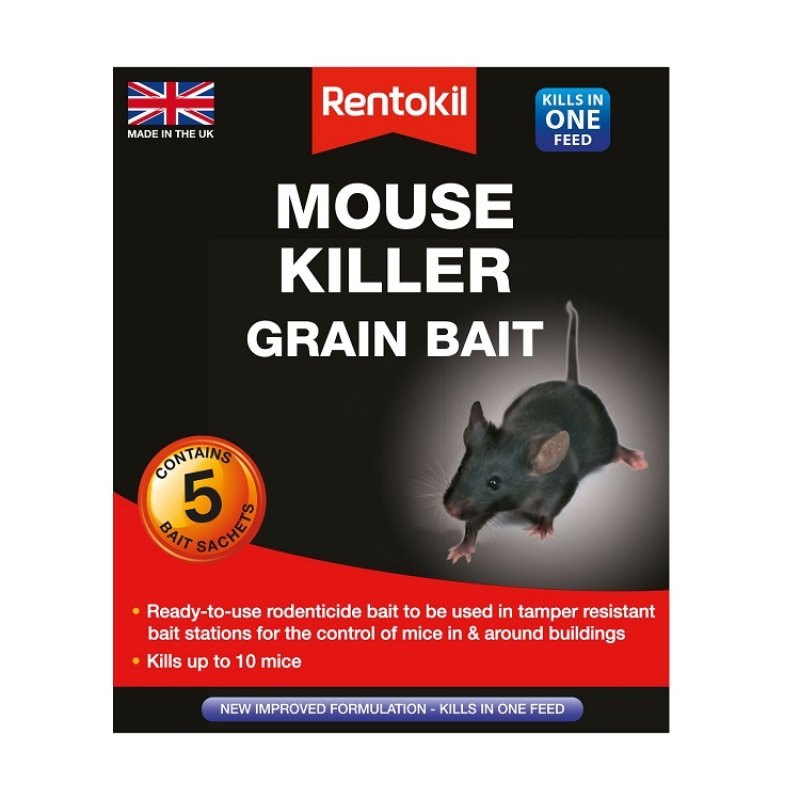 Rentokil Mouse Killer Grain Bait | Holbury Hardware Stores