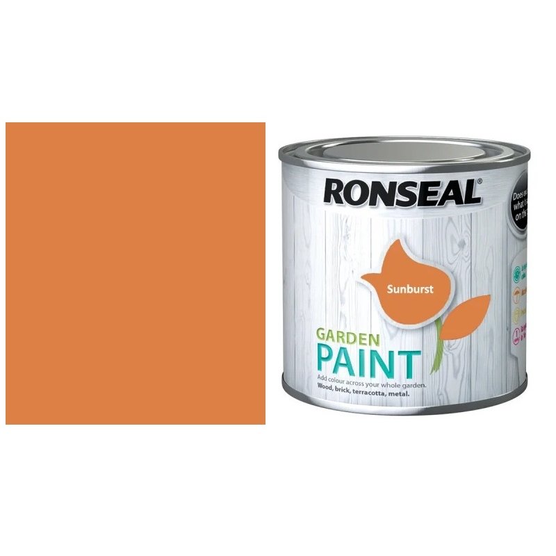 Ronseal Garden Paint Sunburst 250Ml Holbury Hardware Stores