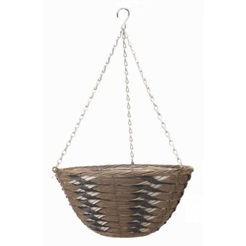 14In Faux Rattan Basket - Kikuyu | Holbury Hardware Stores