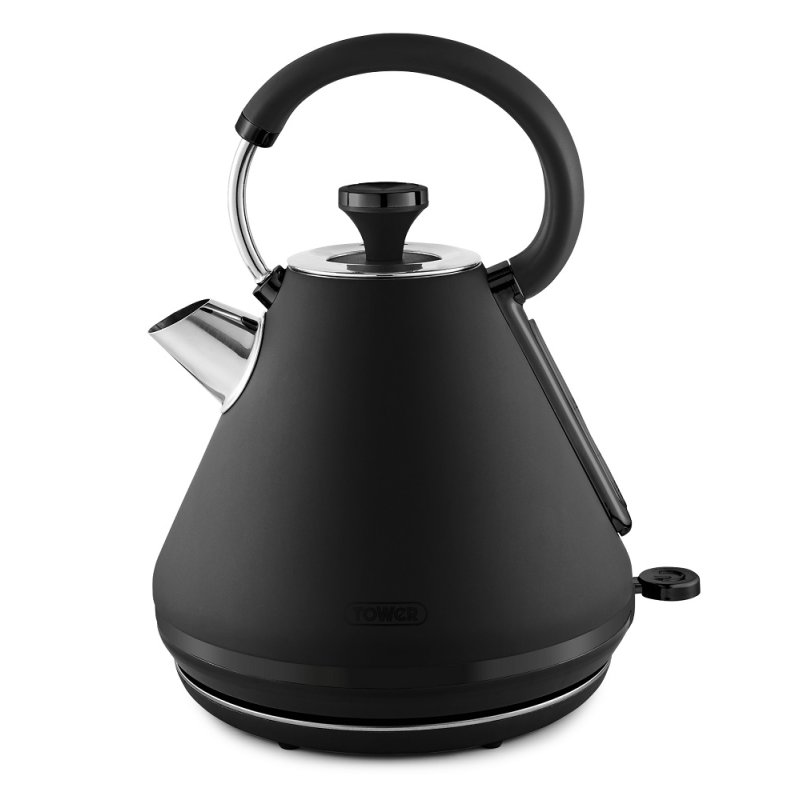 Tower Sera 1.7L 3KW Kettle Black Smoked Black Trim | Holbury Hardware ...